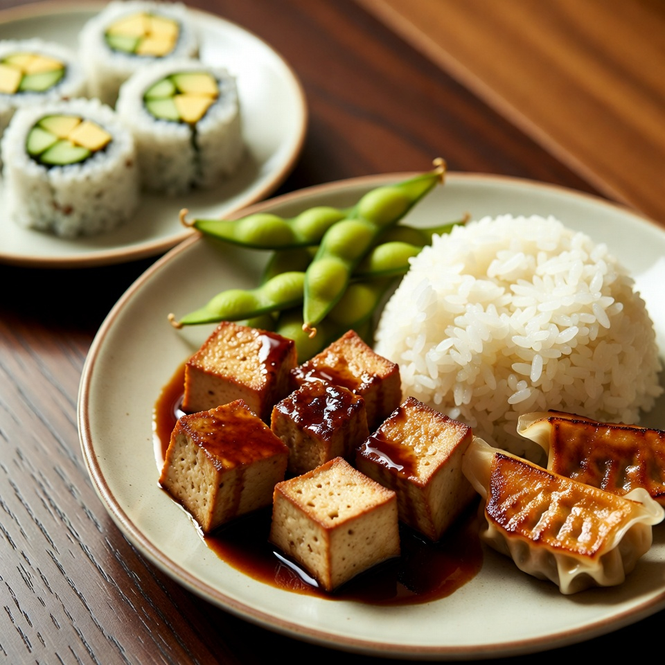 Tofu teriyaki by Unique Cuisine